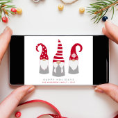 格言ミニマルスモダンカンジナビアのクリスマス シーズンカード