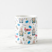 格言メディカルコーヒーマグナースドクター モーフィングマグカップ (中央)