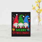 格言メリークリスマスクリスマスマッチング カード (黄色い花)