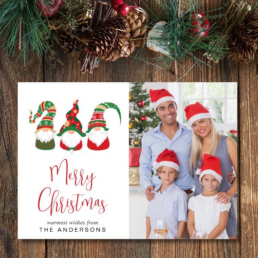 格言メリークリスマスフォトホリデーカード シーズンカード