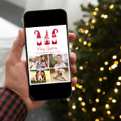 格言メリークリスマスフォト シーズンカード