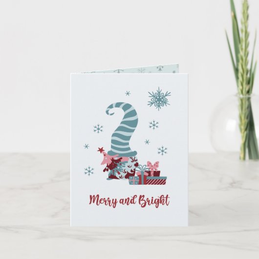 格言メリークリスマス カード (正面)