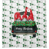 格言メリークリスマス シャワーカーテン (正面)