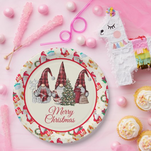 格言メリークリスマス ペーパープレート (パーティー)