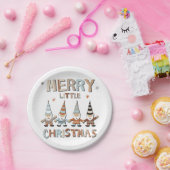 格言メリーリトルクリスマスパーティー ペーパープレート (パーティー)