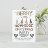 格言メリーリトルクリスマスパーティー 招待状 (スタンド正面)