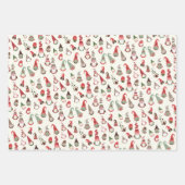 格言メリーリトルクリスマス ラッピングペーパーシート (正面)