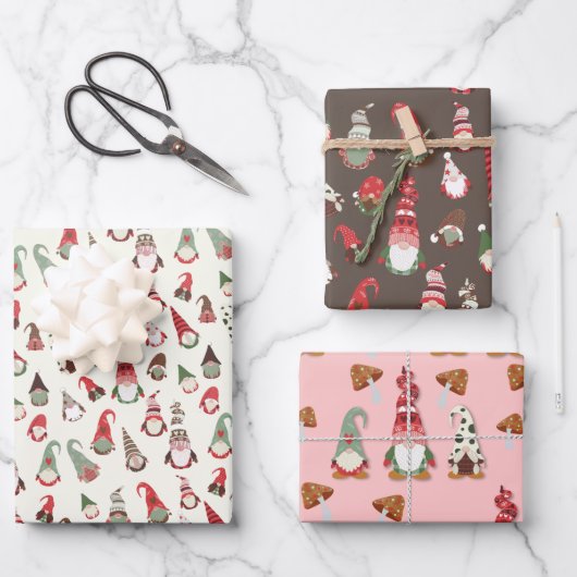 格言メリーリトルクリスマス ラッピングペーパーシート (正面)