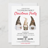 格言モダンフェスティバルクリスマスパーティの招待状 招待状 (正面)