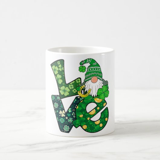 格言ラブおもしろいSt patricks day コーヒーマグカップ (中央)