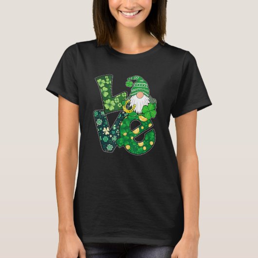 格言ラブおもしろいSt patricks day Tシャツ (正面)