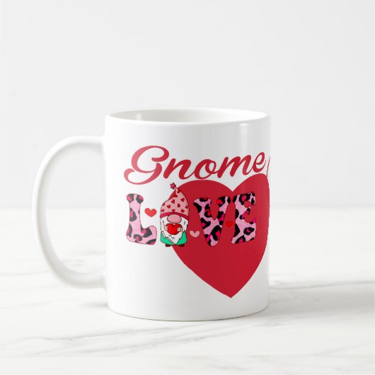 格言ラブスイートラブヴァレンティネス コーヒーマグカップ (左)