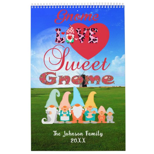 格言ラブスウィート格言ファミリーネームシーズンホリデーズ カレンダー (カバー)