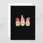 格言ラブソフトボールハートレオパードプレイドクリスマス 招待状 (正面/裏面)