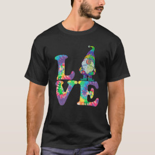 格言ラブヒッピー格言絞り染めレトロスタイルヴィンタ Tシャツ