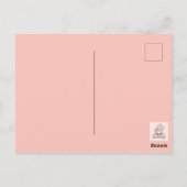 格言ロマンス：バレンタインデー格言カップル ポストカード (裏面)