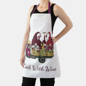 格言ワイントラックI調理師ワイン エプロン (インサイチュ)