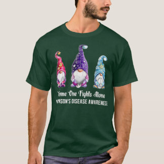 格言ワンが単独パーキンソン病と闘う Tシャツ