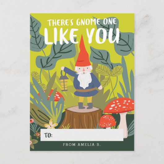 格言ワンイフアンバレンタイン シーズンポストカード (正面)