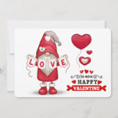 格言ヴァレンティンズホリデーカード シーズンカード (正面)