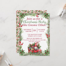 格言ヴィンテージレッドトラッククリスマスパーティー