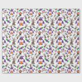 格言不気味ハロウィーン ラッピングペーパー (フラット)