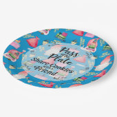 格言与えクリスマス ペーパープレート (アングル)