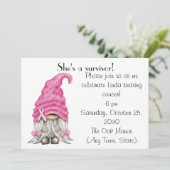 格言乳がん生存者パーティー/資金調達者 招待状 (スタンド正面)