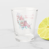 格言付きクリスマス抱き枕 ショットグラス (裏面)