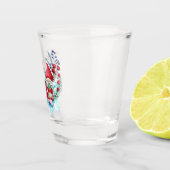 格言付きクリスマス抱き枕 ショットグラス (右)