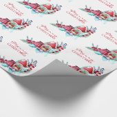 格言付きクリスマス抱き枕 ラッピングペーパー (角)