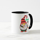 格言体サンタかわいいマグカップのように私を愛している マグカップ (正面右)