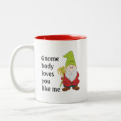 格言体愛You Like Me ツートーンマグカップ (左)