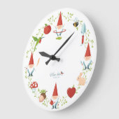 格言体：壁時計 ラージ壁時計 (傾斜)