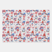 格言労働日アメリカお祝い日 ラッピングペーパーシート (正面3)