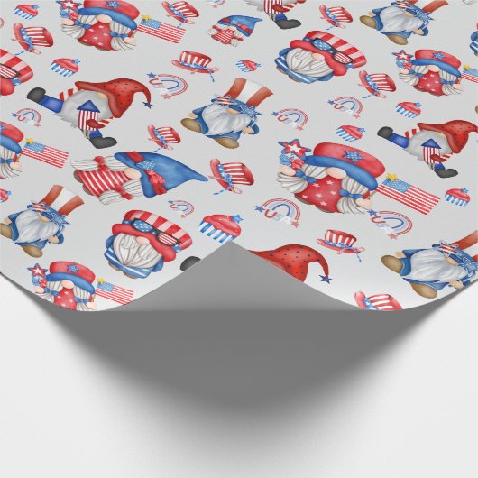 格言労働日アメリカお祝い日 ラッピングペーパー (角)