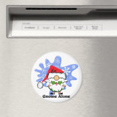 格言単独おもしろいクリスマスムービーパロディーレッドグリーン マグネット (インサイチュ (食洗機))