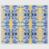 格言及びフェレットヒードラッピング紙 ラッピングペーパー (フラット)