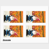 格言場 長方形シール (シート)