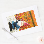 格言場 長方形シール (封筒)