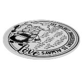 格言変換グラフ カッティングボード (角)