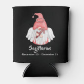 格言射手座星占いサインエンジェル 缶クーラー (正面)