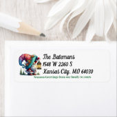 格言差出人住所ラベル ラベル (インサイチュ)