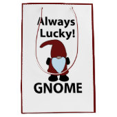 格言常時ラッキー格言 ミディアムペーパーバッグ (正面)