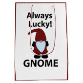 格言常時ラッキー格言 ミディアムペーパーバッグ (裏面)