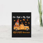 格言彼女の戦いは私の戦いRSD CRPS認識度ギ カード (正面)