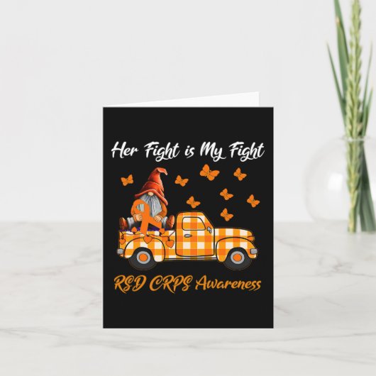 格言彼女の戦いは私の戦いRSD CRPS認識度ギ カード (正面)