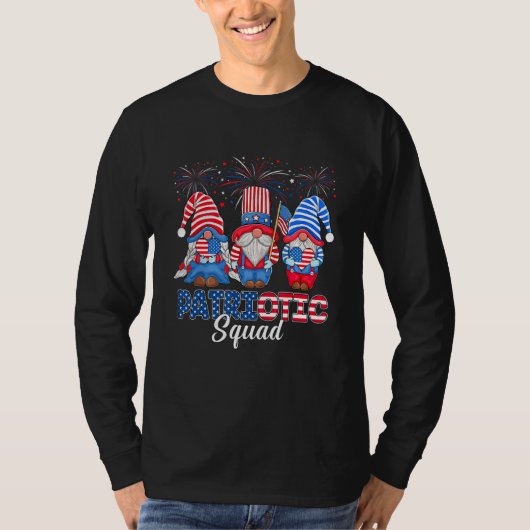 格言愛国隊花火大会7月4日 Tシャツ (正面)