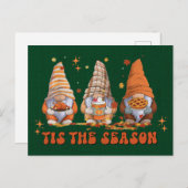 格言感謝祭ホリデーカード シーズンポストカード (正面/裏面)