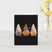 格言感謝祭格言とカボチャ秋Lea カード (黄色い花)